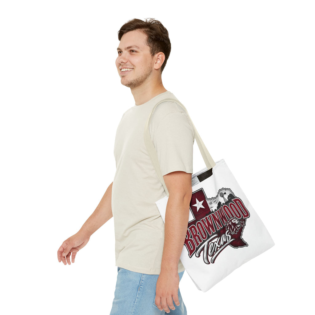 Brownwood Texas Tote Bag — City Pride Canvas Tote