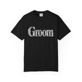 Groom Logo T-Shirt — Wedding Party Tee for Groom and Groomsmen