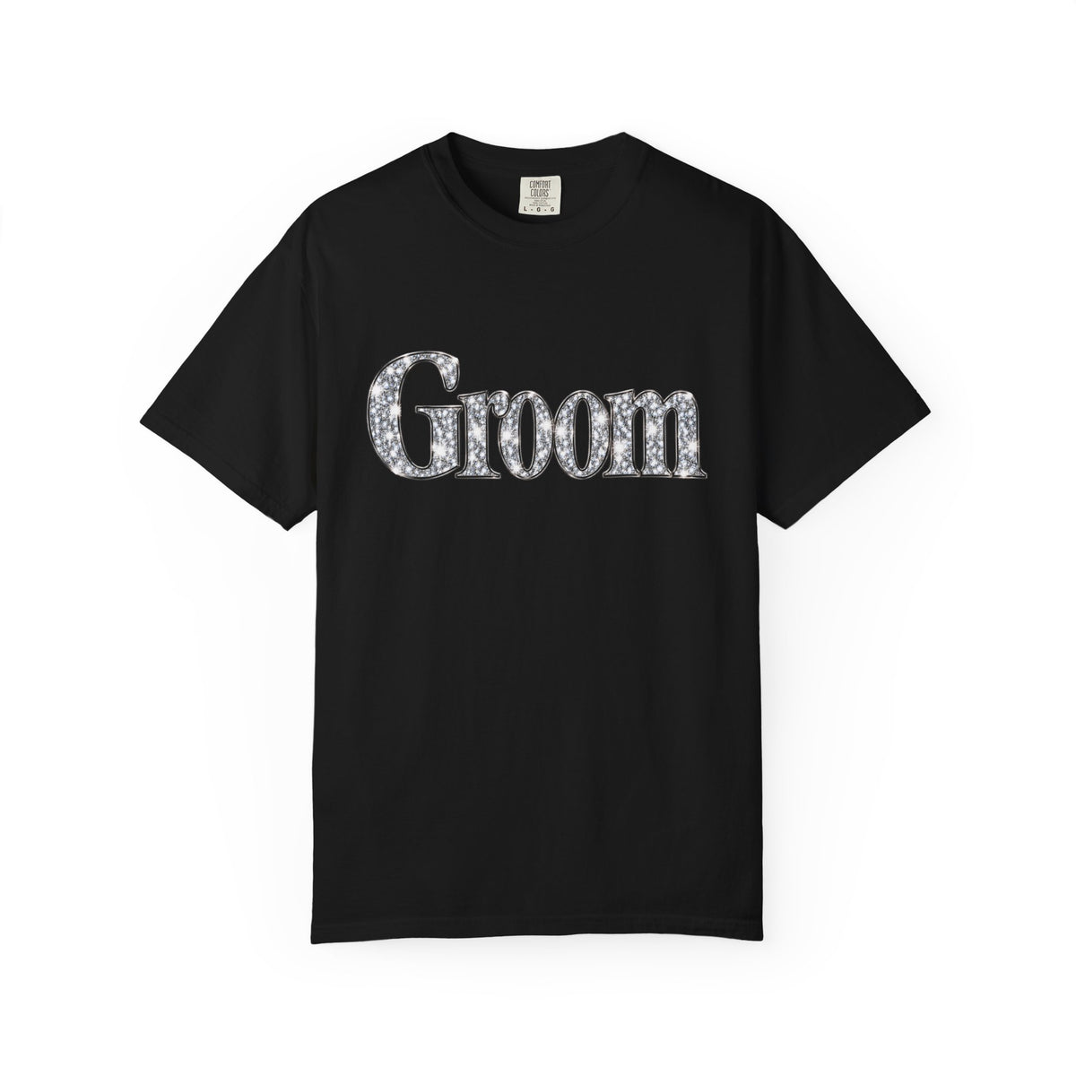 Groom Logo T-Shirt — Wedding Party Tee for Groom and Groomsmen