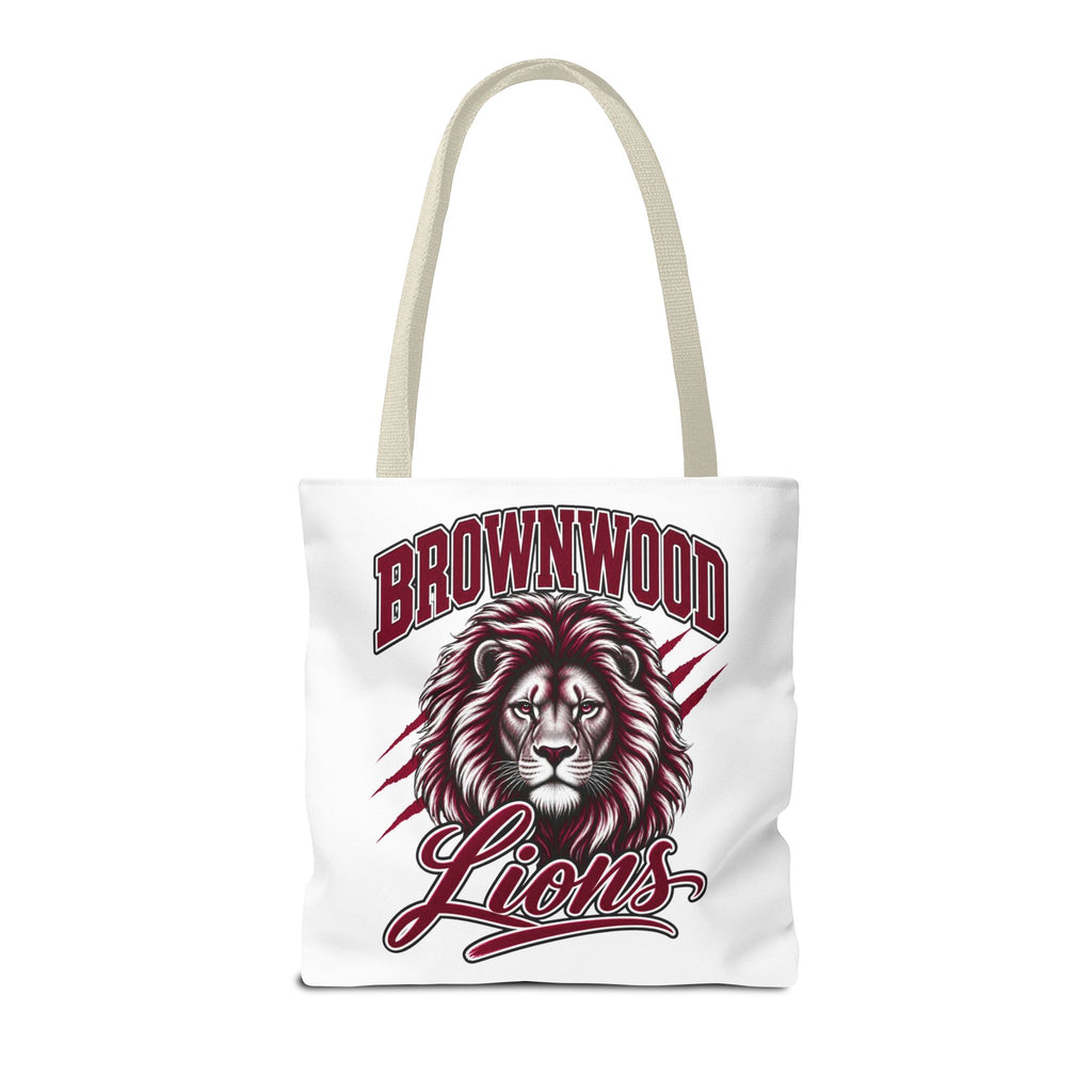 Brownwood Lions Tote Bag – School Mascot Lion Shopper