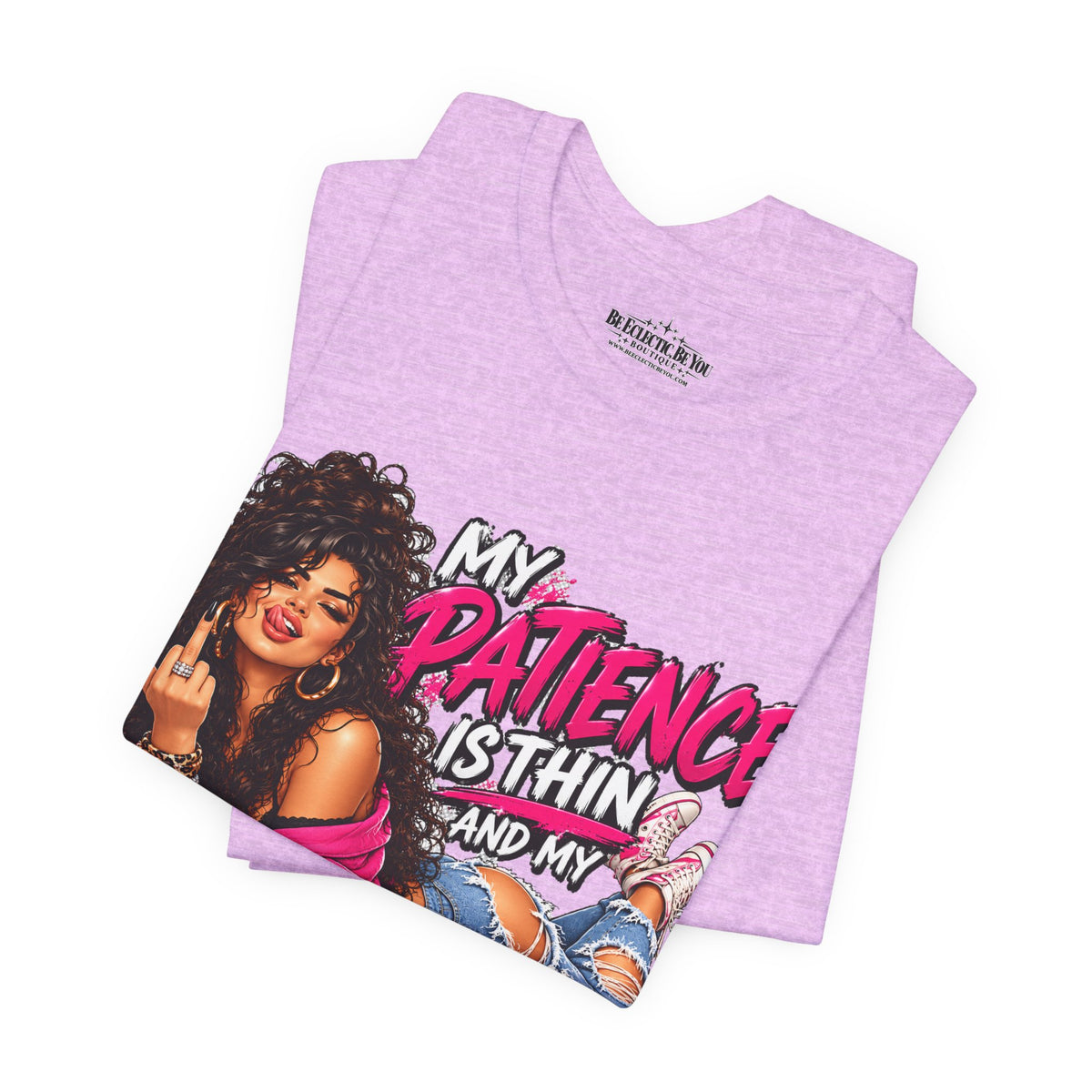 My Patience Is Thinning and I Give a Fuck Is Broken Graphic Tee