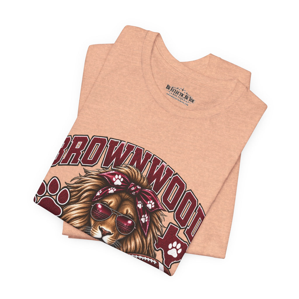 Brownwood Lion Mom Graphic T-Shirt