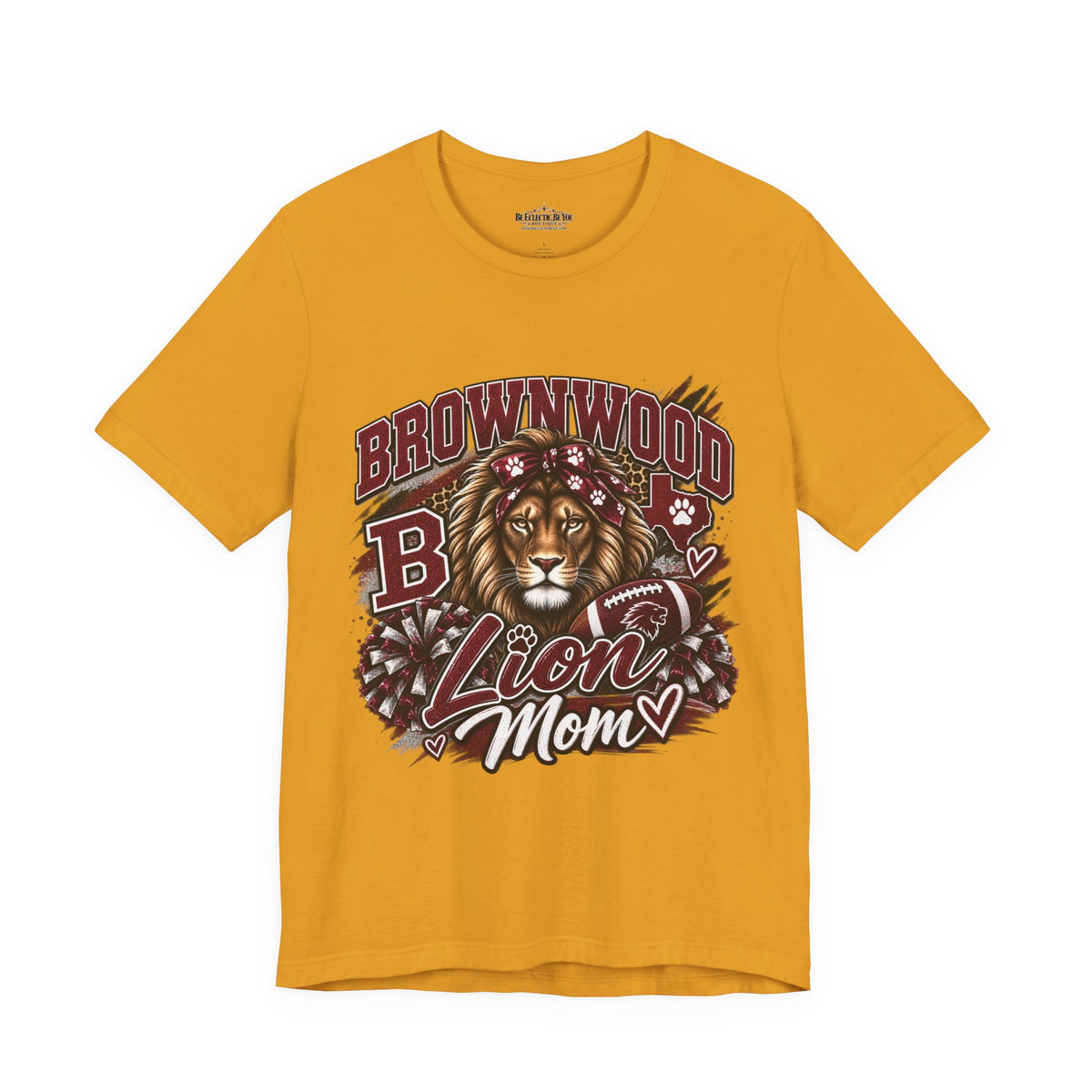 Brownwood B Lion Mom Graphic Tee