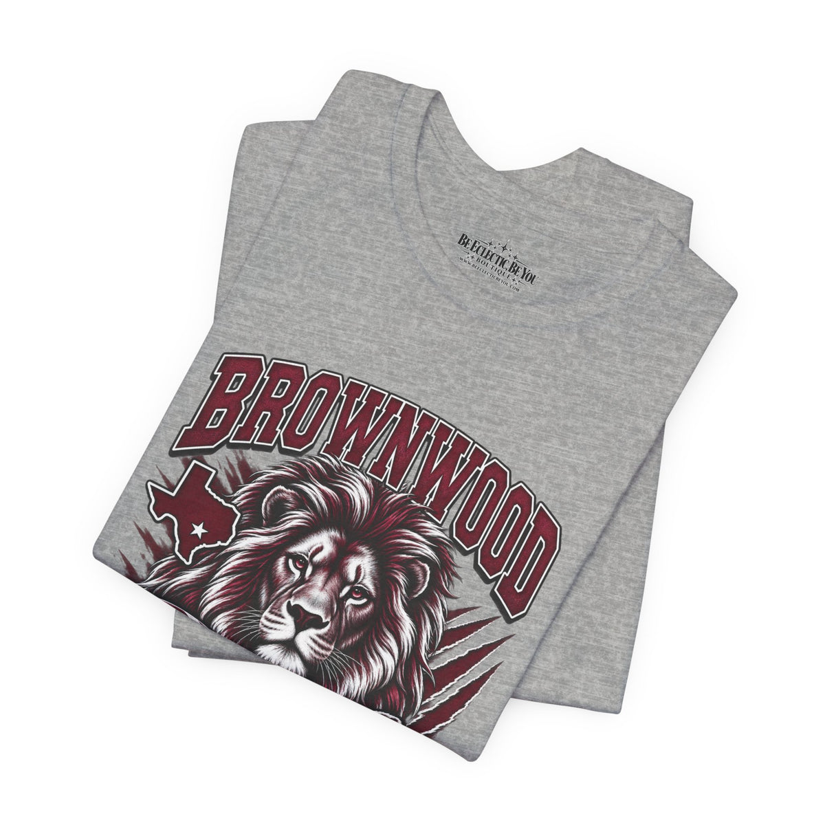Brownwood Lions Vintage Lion Graphic T-Shirt