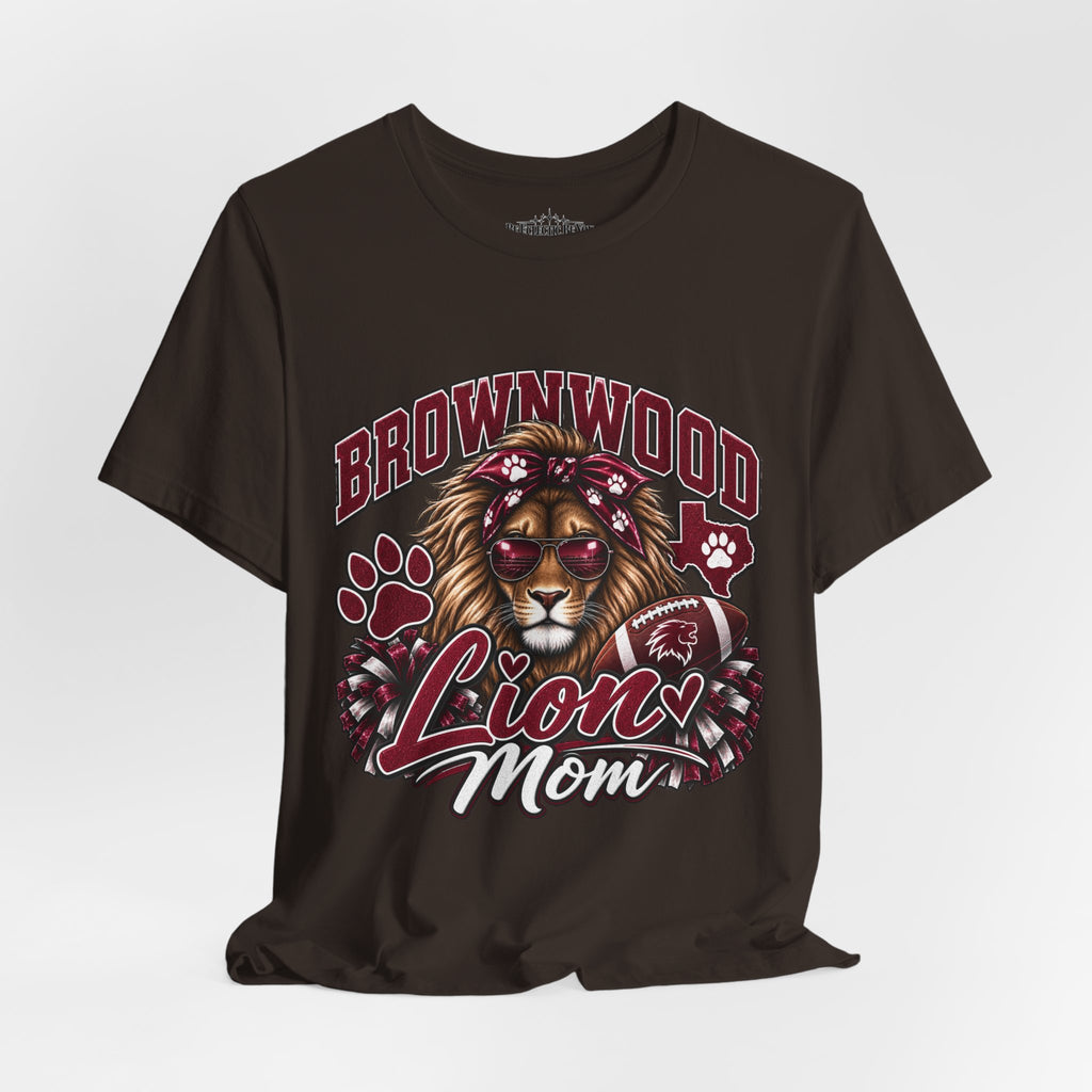 Brownwood Lion Mom Graphic T-Shirt