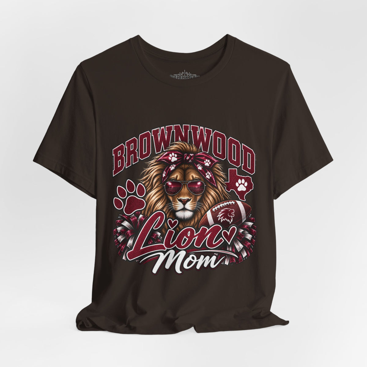 Brownwood Lion Mom Graphic T-Shirt