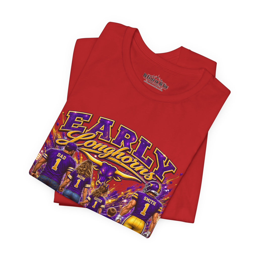 Early Longhorns Family Graphic Tee