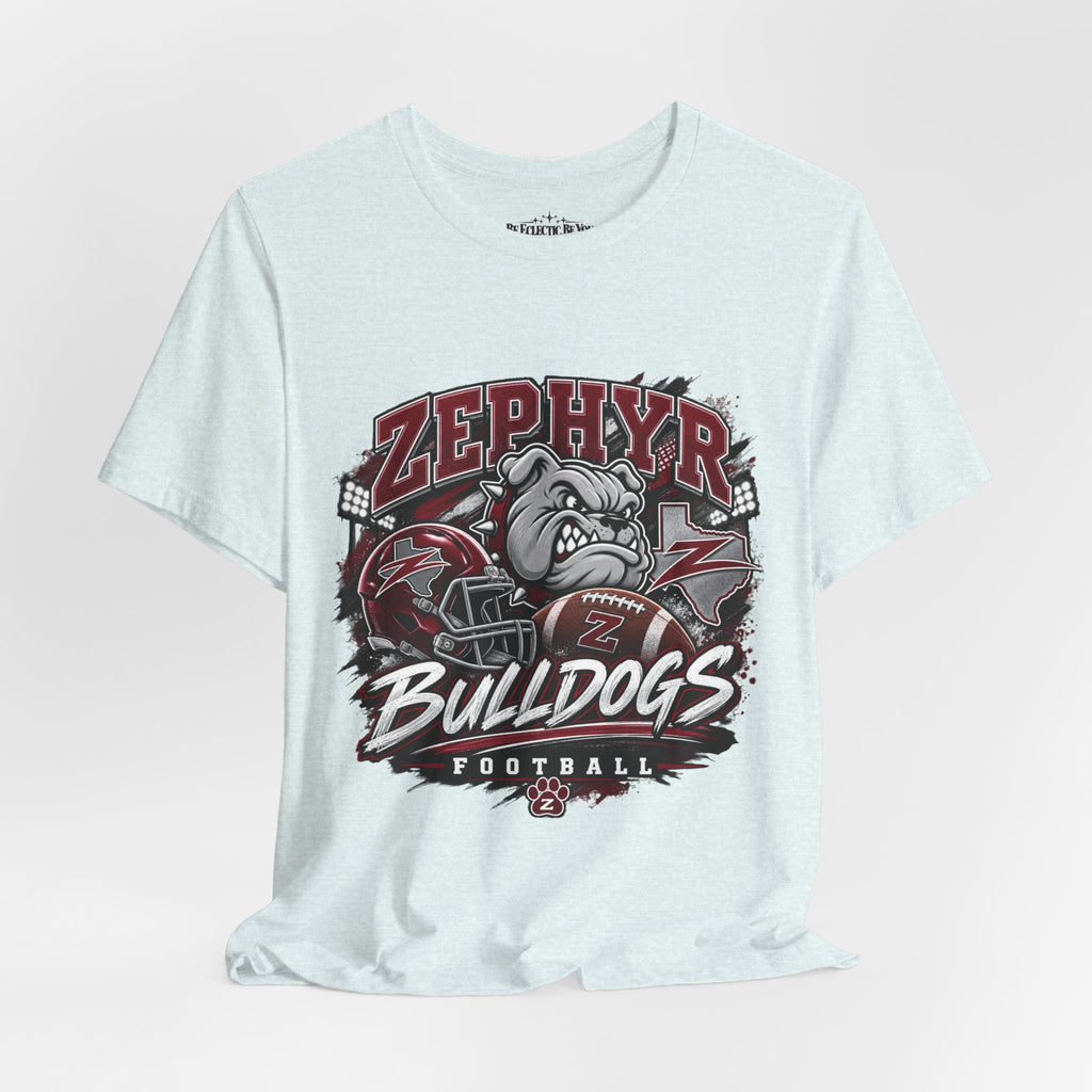 Zephyr Bulldogs Football Graphic Tee