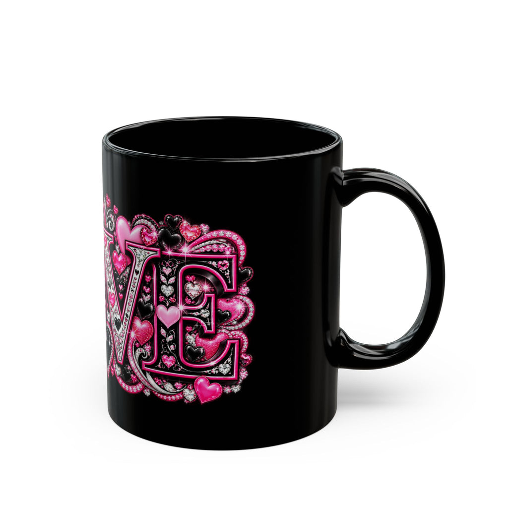 Love Black Mug (11oz, 15oz)