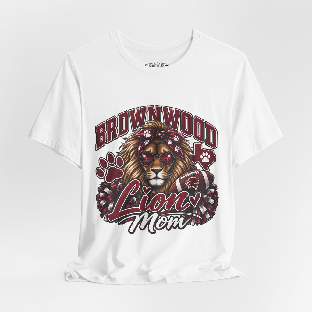 Brownwood Lion Mom Graphic T-Shirt