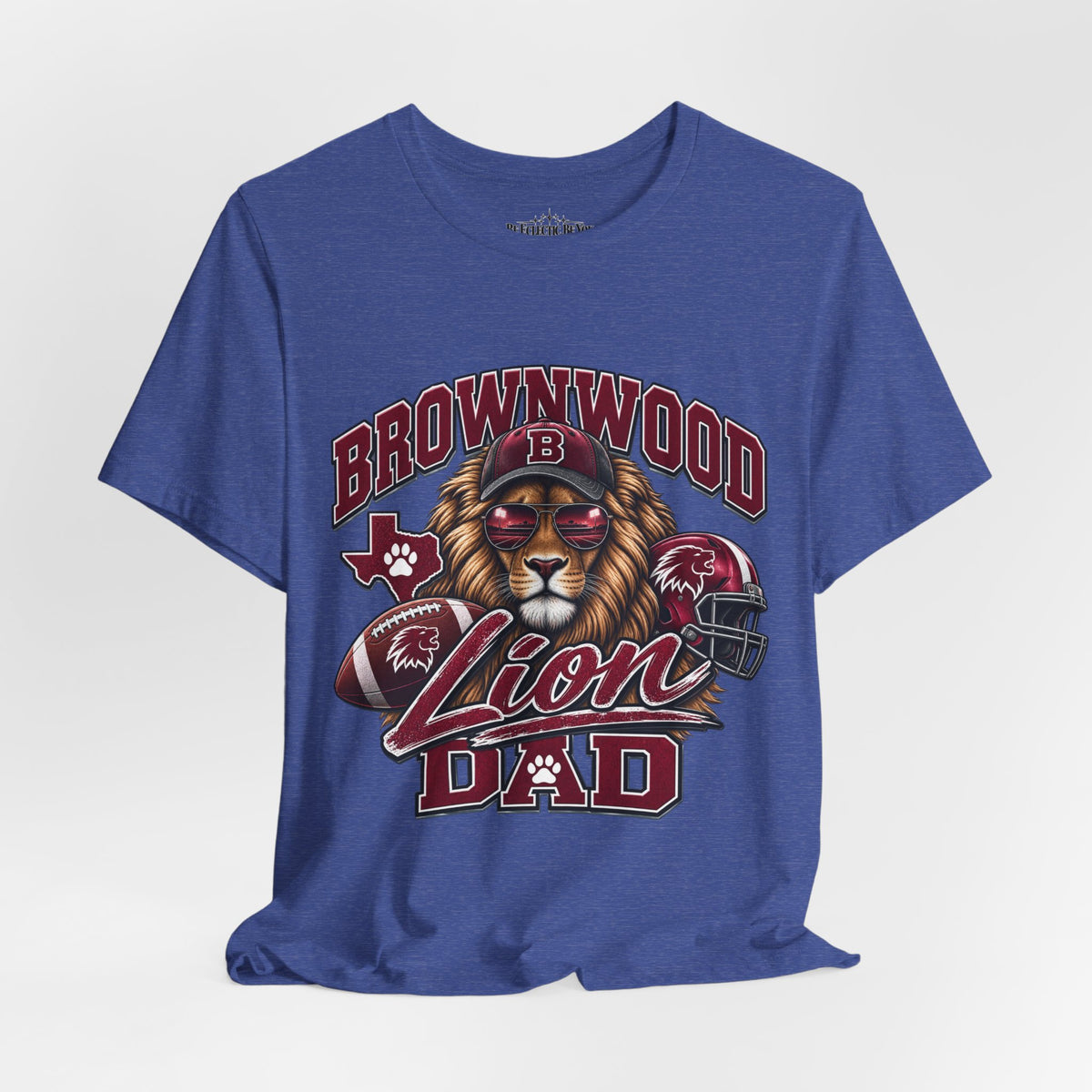 Brownwood Lion Dad Graphic T-Shirt