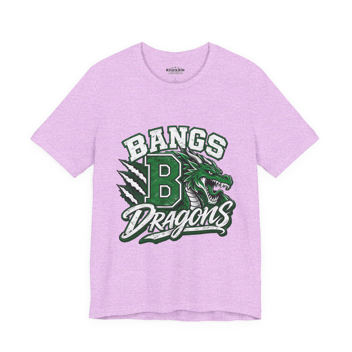 Bangs Dragons Vintage Mascot Graphic T-Shirt