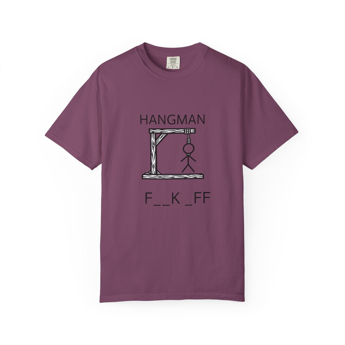 Hangman Game Unisex Garment-Dyed T-shirt