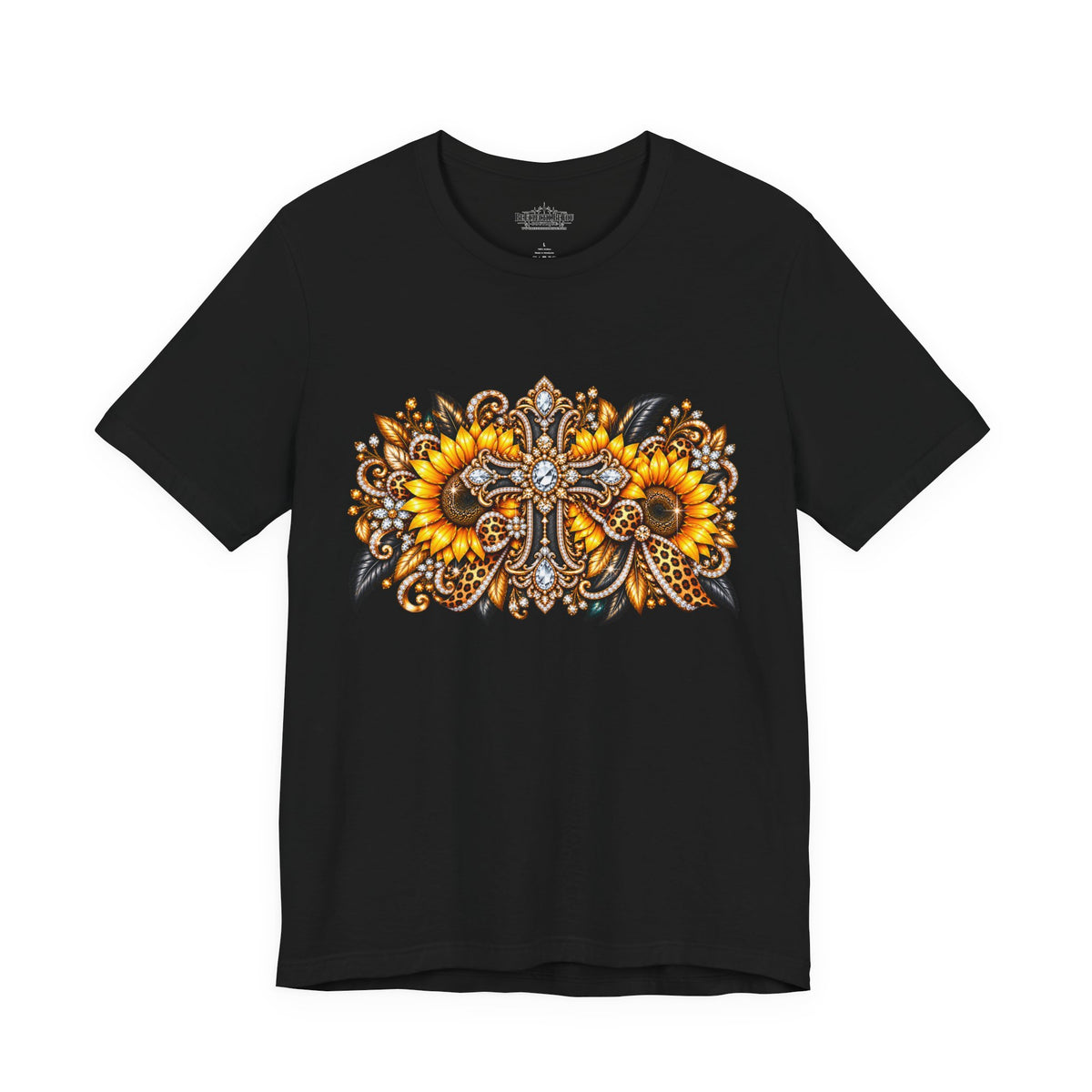 Ornate Sunflower Mandala Tee