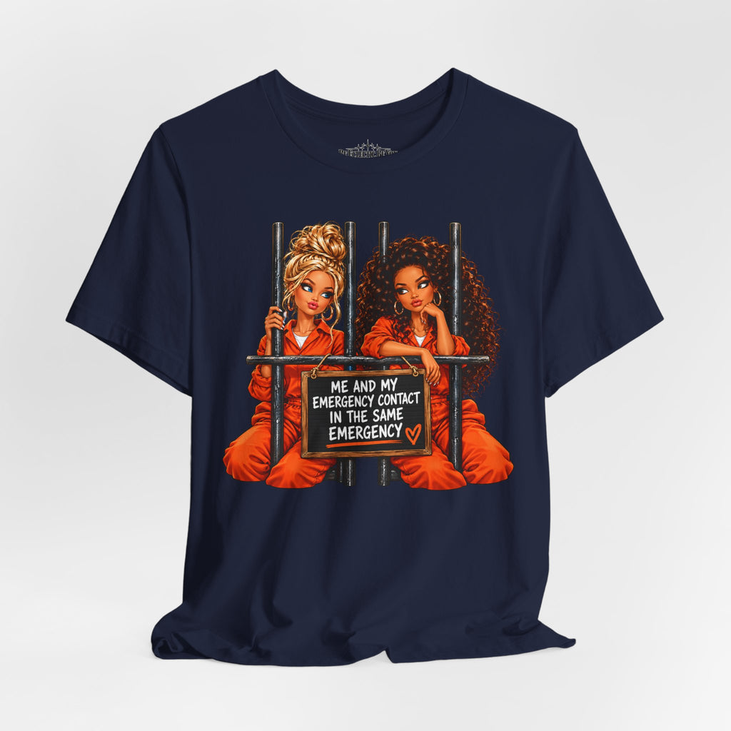 Emergency Contact Friendship Graphic Tee