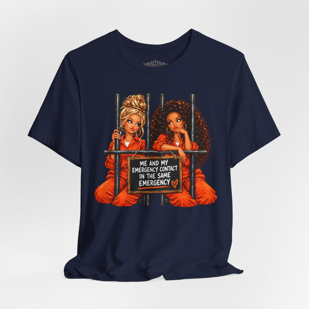 Emergency Contact Friendship Graphic Tee
