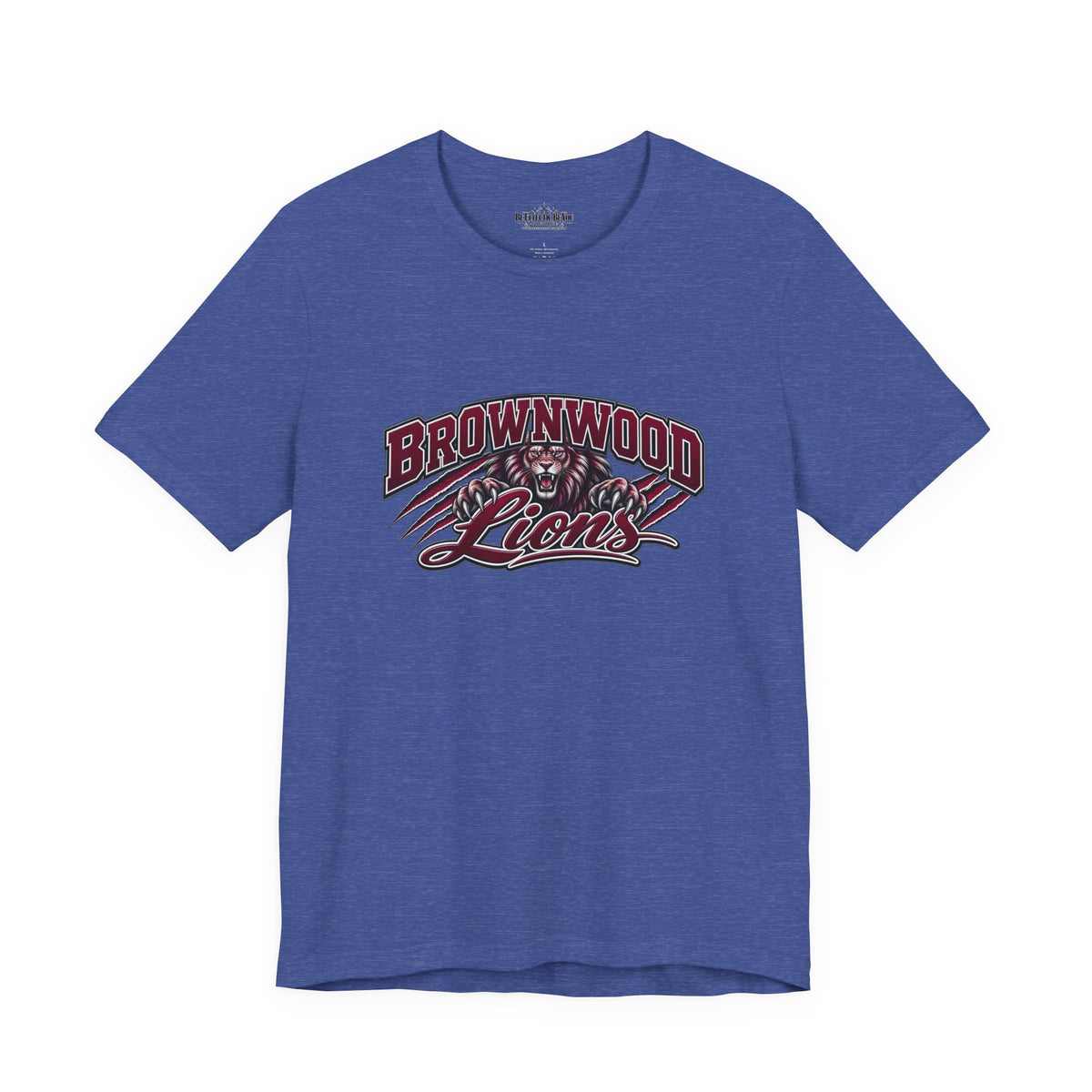 Brownwood Lions Vintage School Graphic T-Shirt