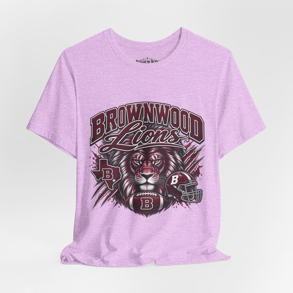 Brownwood Lions Mascot Jersey T-Shirt