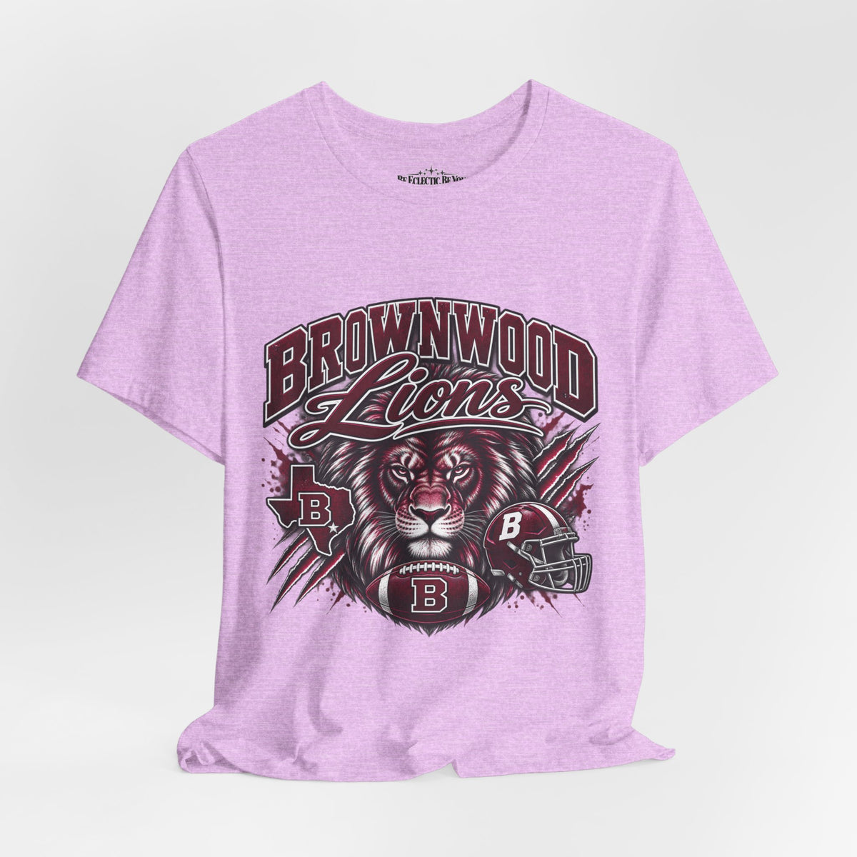 Brownwood Lions Mascot Jersey T-Shirt
