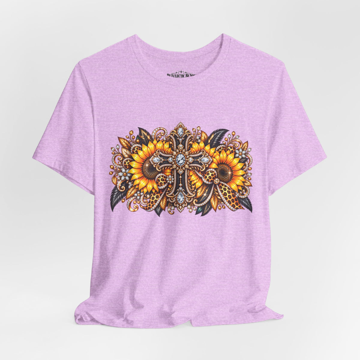Ornate Sunflower Mandala Tee