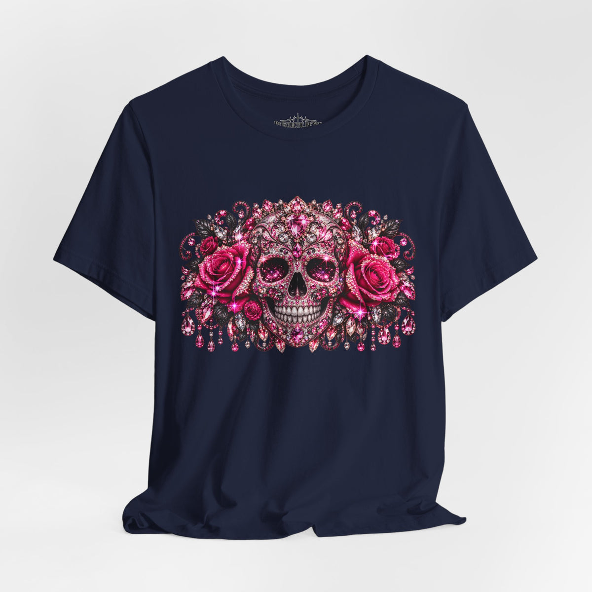 Sugar Skull Roses Gothic T-Shirt