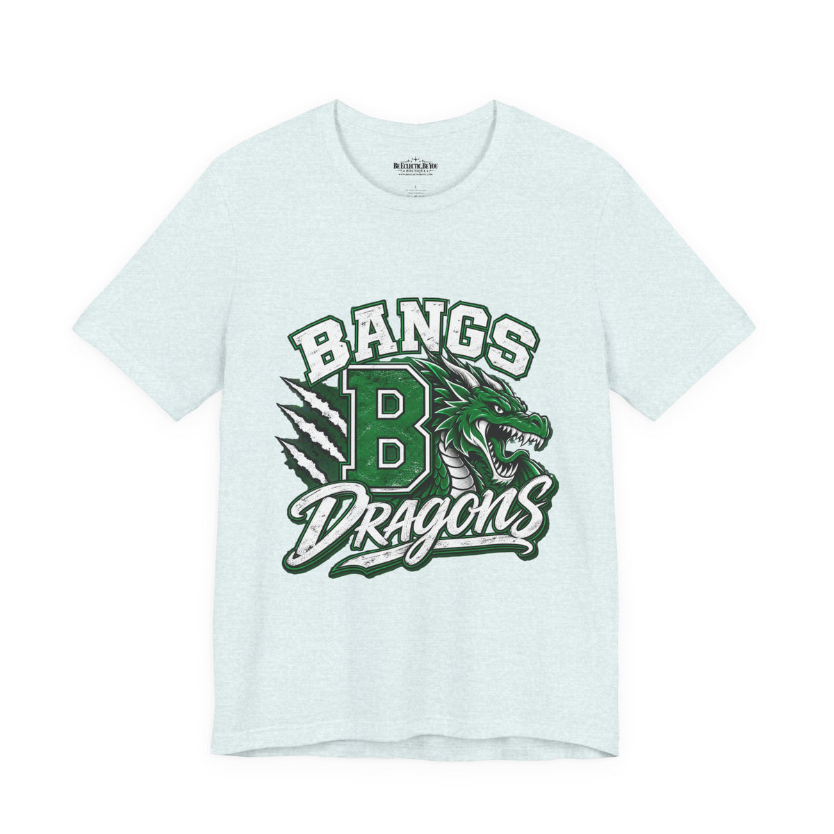 Bangs Dragons Vintage Mascot Graphic T-Shirt