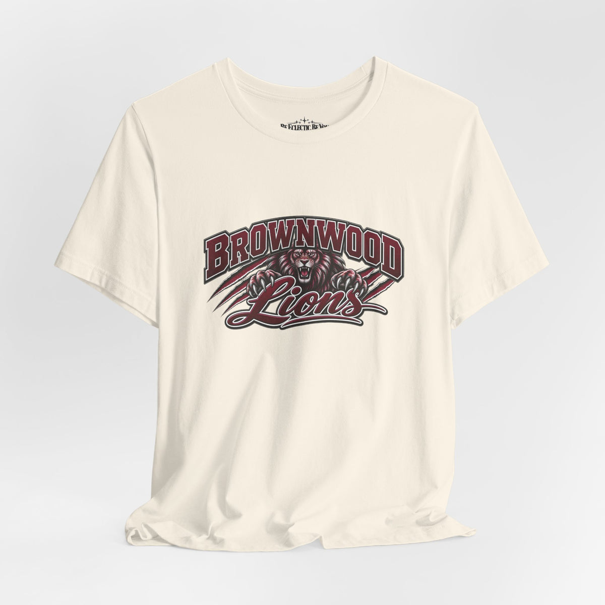 Brownwood Lions Vintage School Graphic T-Shirt