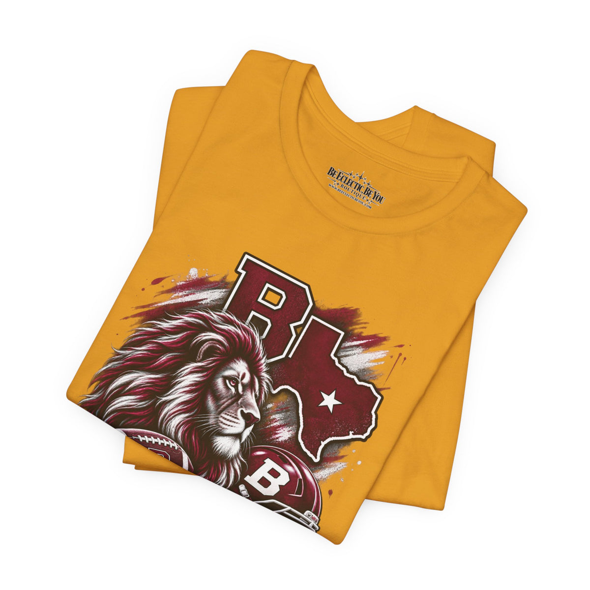 Brownwood Lions Mascot Graphic T-Shirt