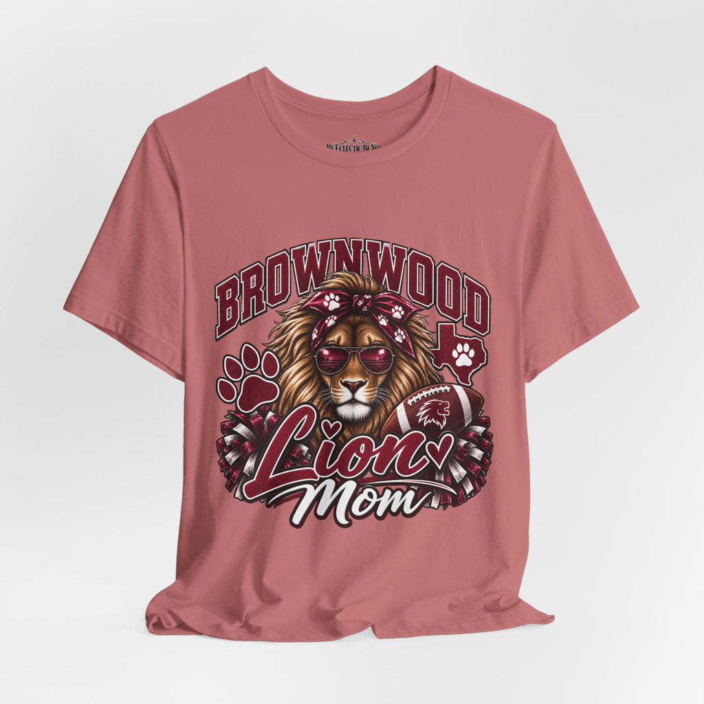Brownwood Lion Mom Graphic T-Shirt