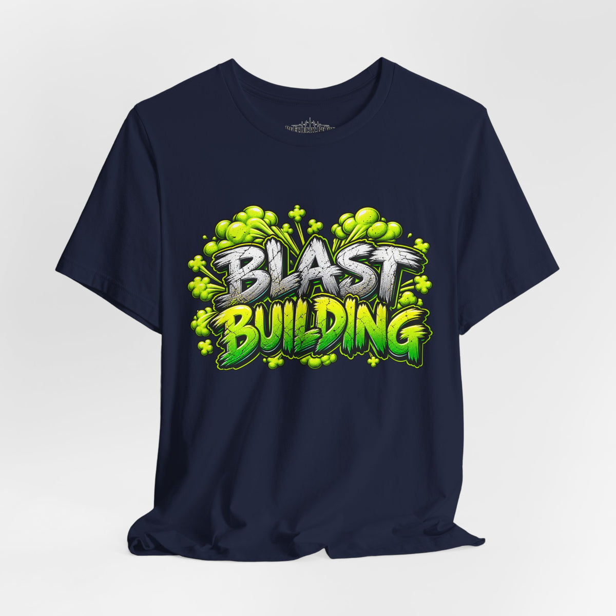 Blast Building Warning Blast Zone Graphic T-Shirt