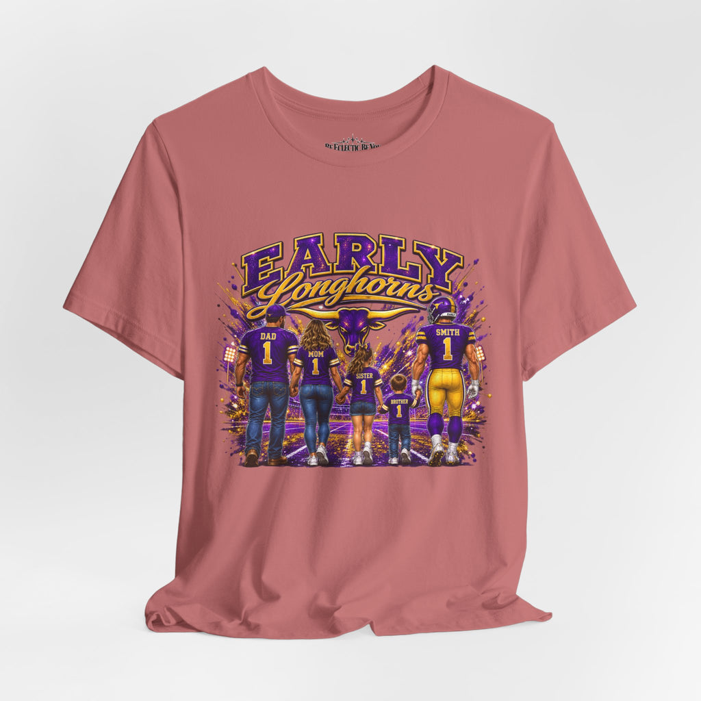 Early Longhorns Family Graphic Tee