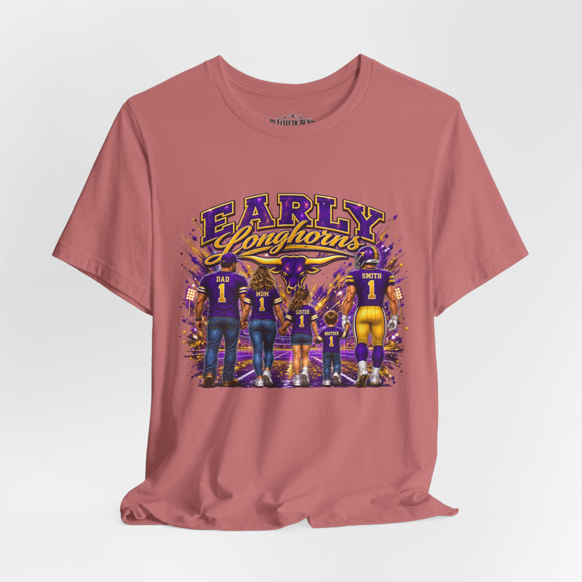 Early Longhorns Family Graphic Tee