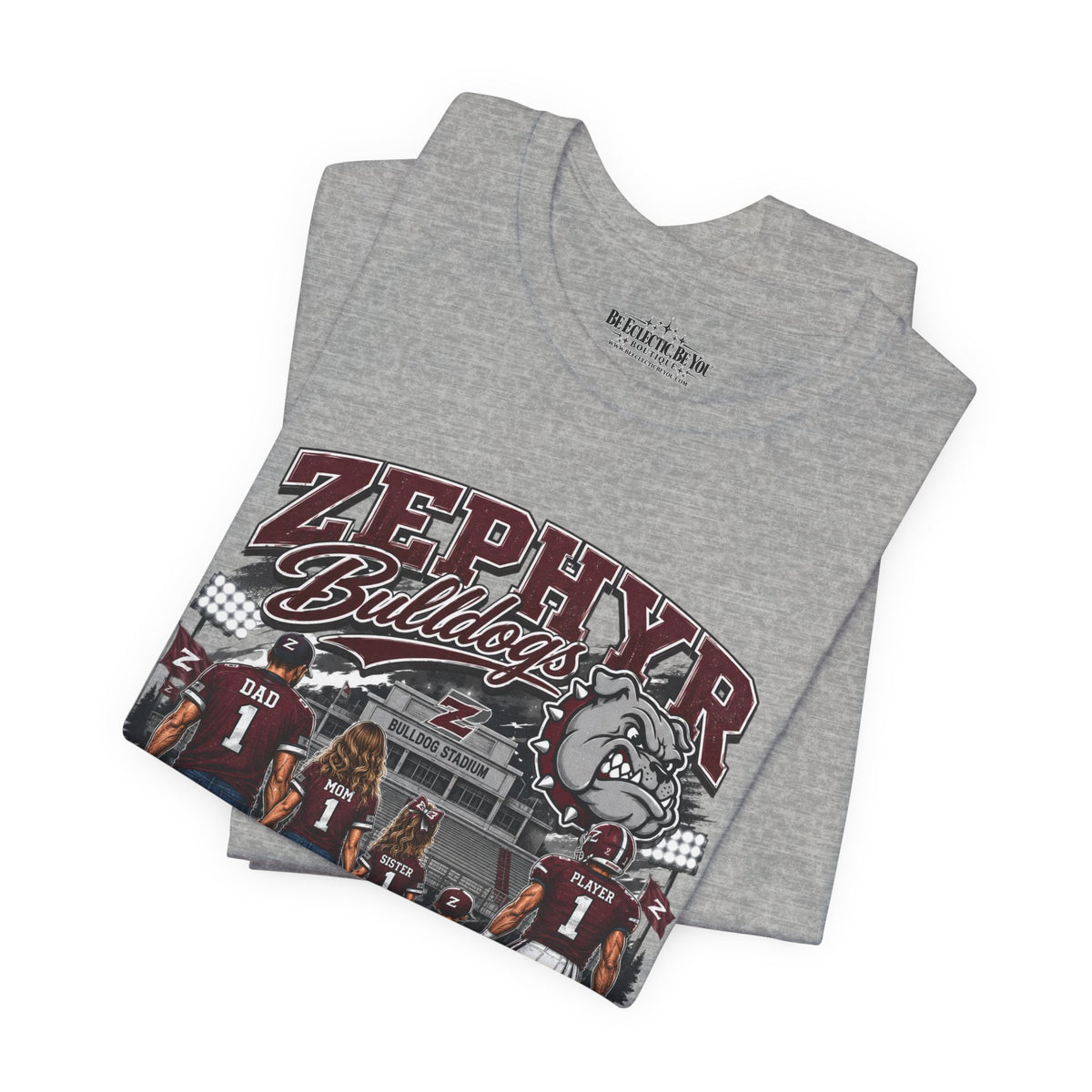 Zephyr Bulldogs Together We Rise Graphic T-Shirt