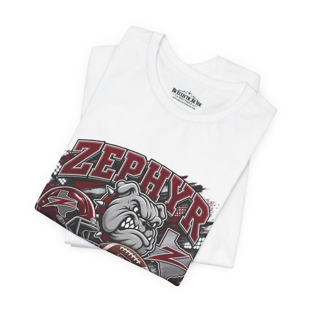 Zephyr Bulldogs Football Graphic Tee