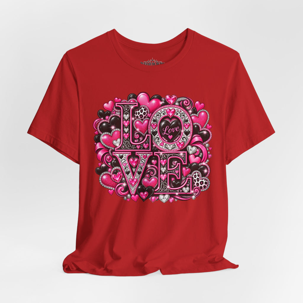 Love Heart Graphic T-Shirt – Romantic Valentine’s Day Tee