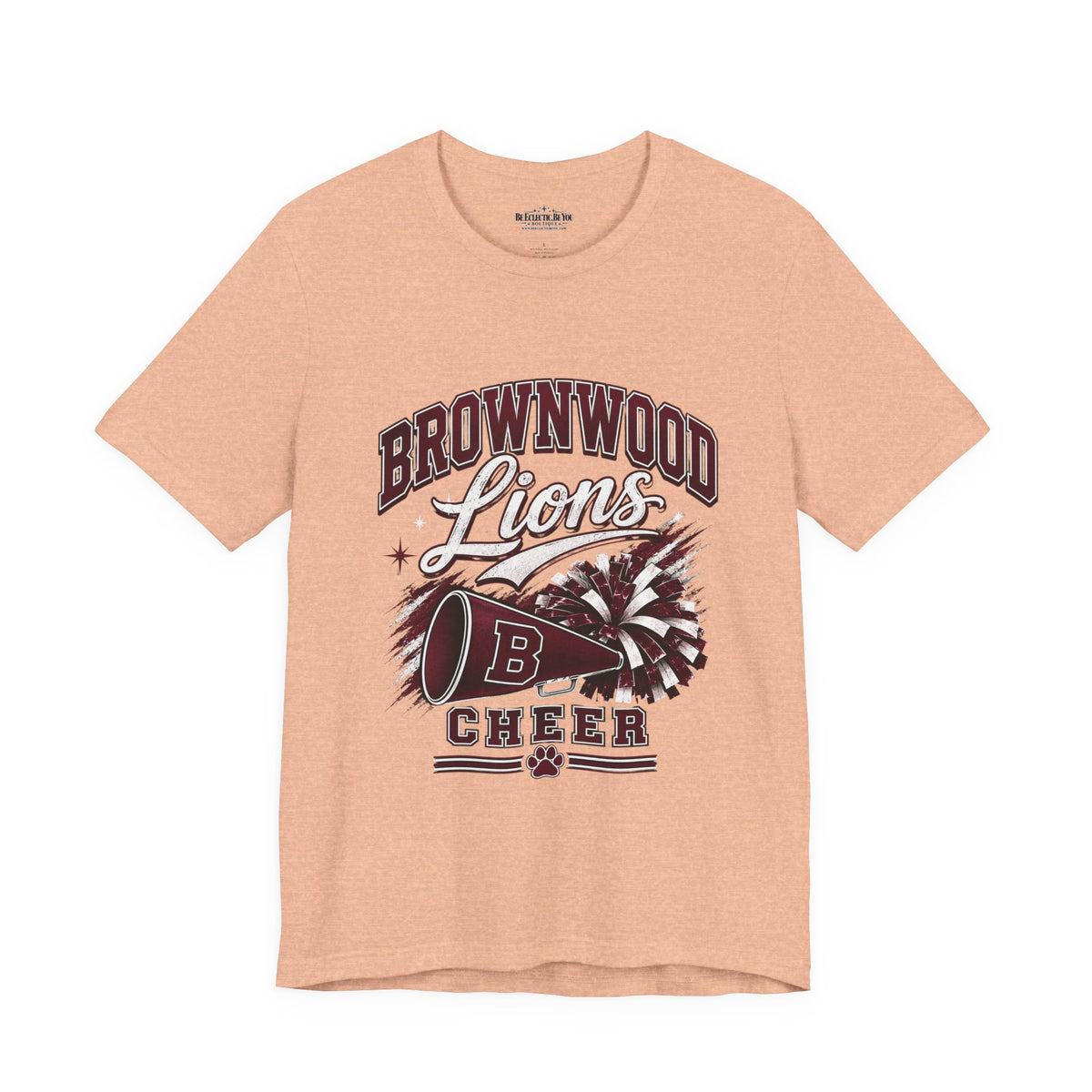 Brownwood Lions Cheer Spirit Tee