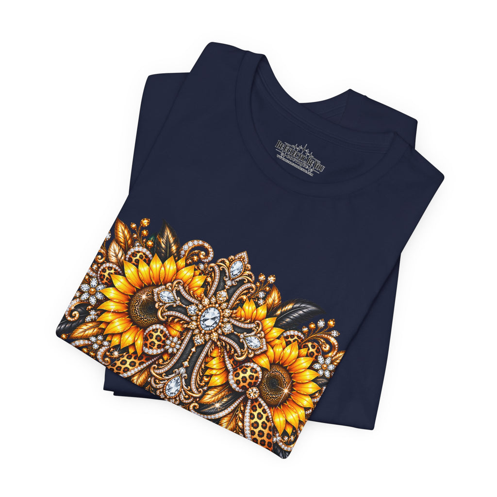 Ornate Sunflower Mandala Tee