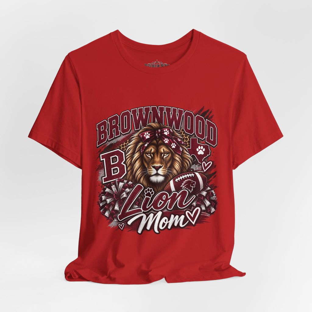 Brownwood B Lion Mom Graphic Tee