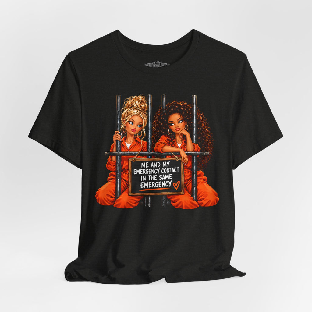 Emergency Contact Friendship Graphic Tee