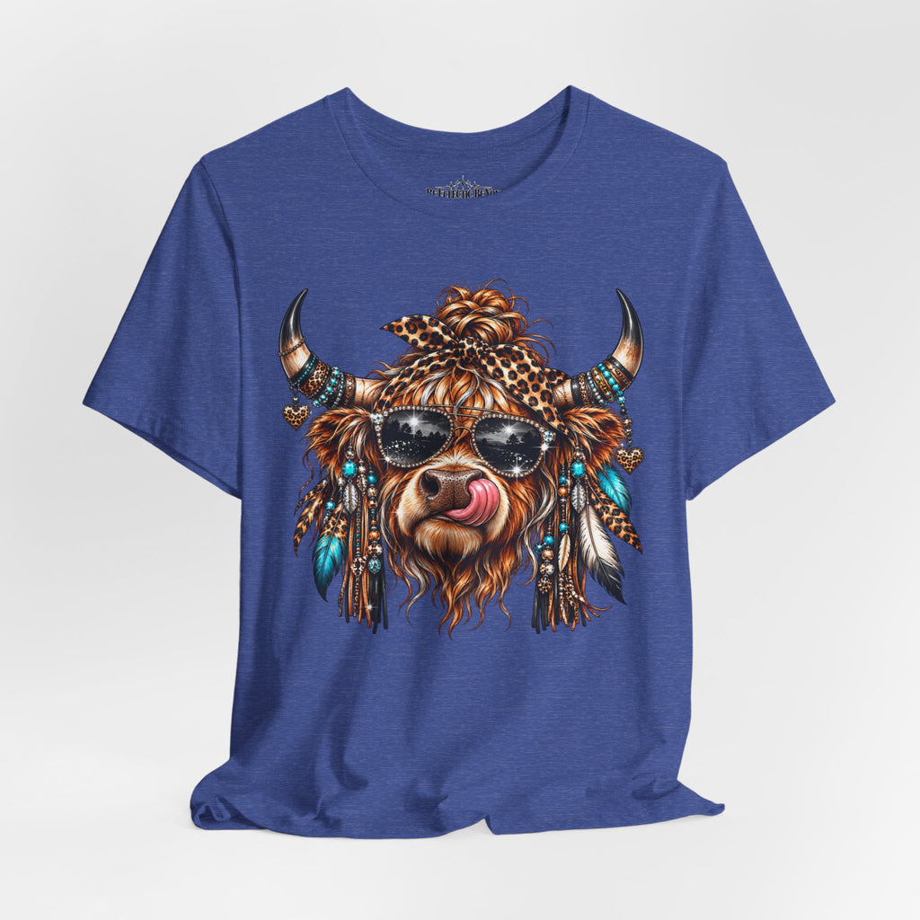Highland Cow Graphic T-Shirt