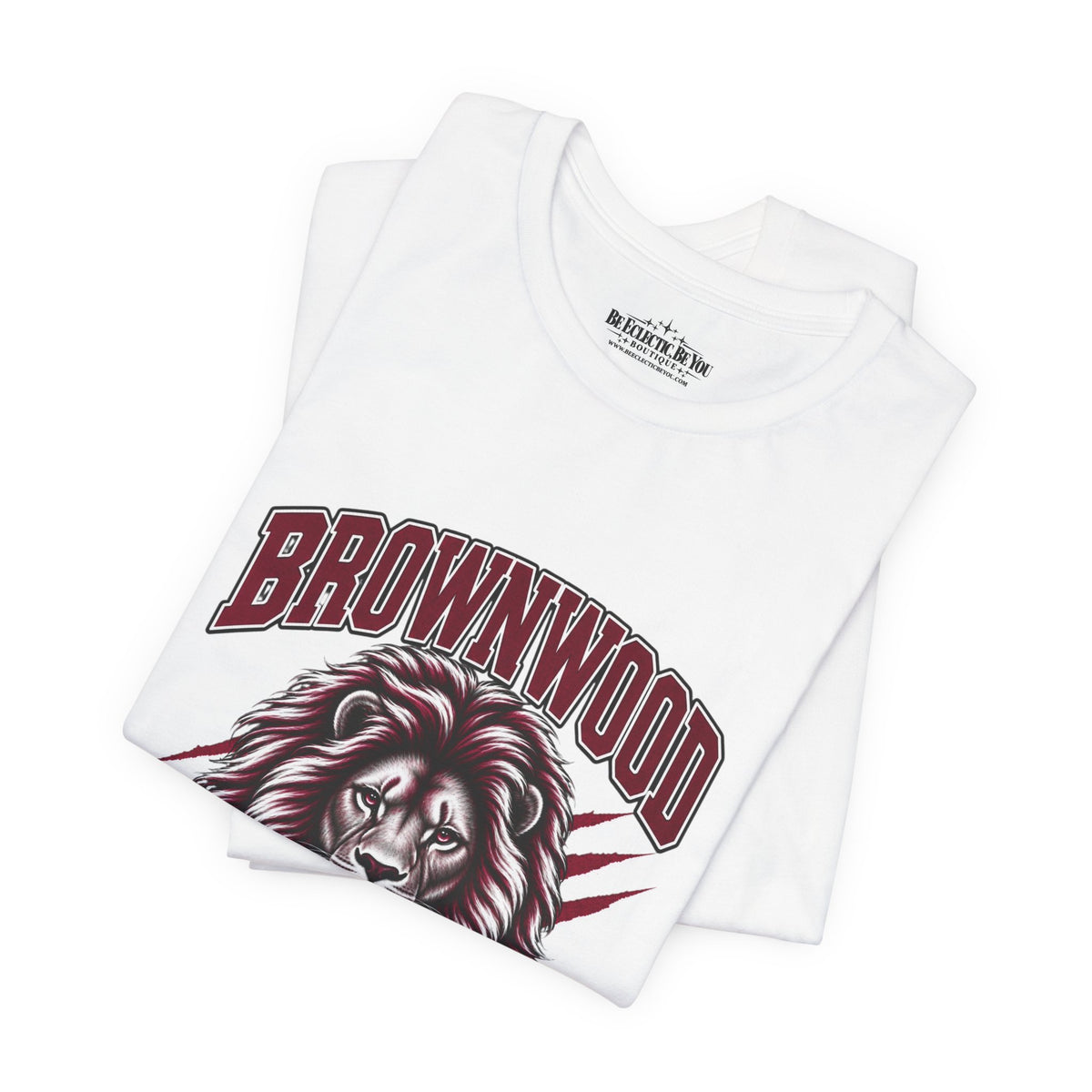 Brownwood Lions Mascot Graphic T-Shirt