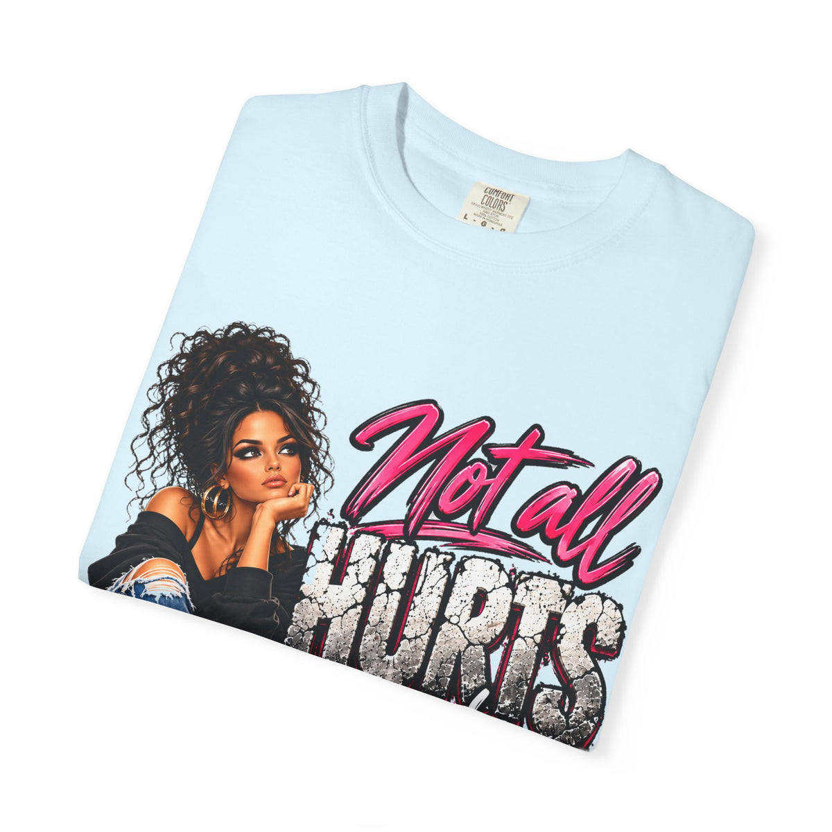 Not All Hurts Can Be Photographed Graphic T-Shirt — Teen Girl Retro Streetwear