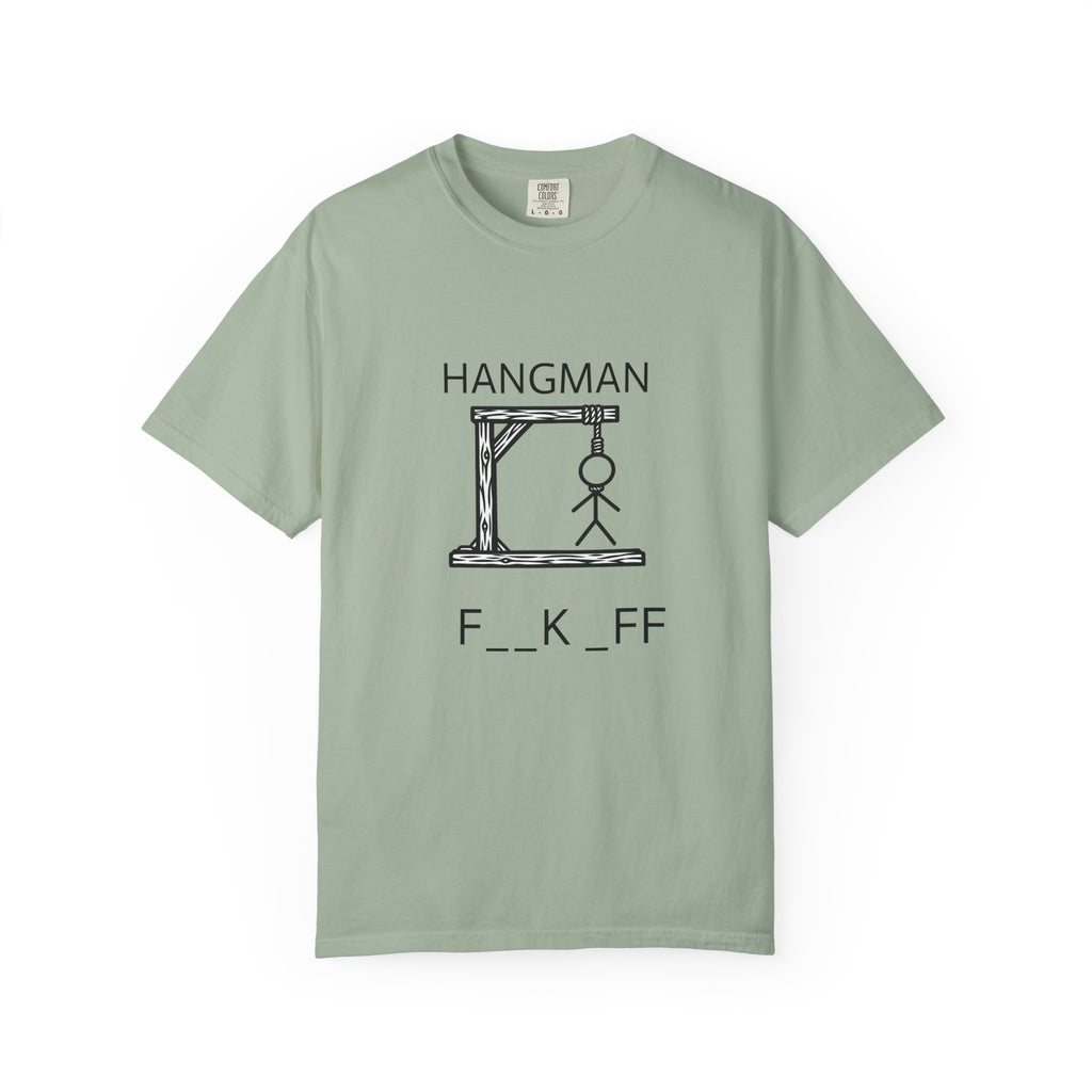 Hangman Game Unisex Garment-Dyed T-shirt