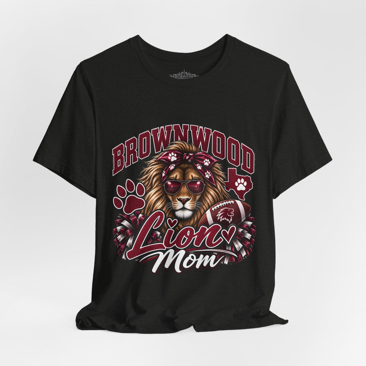 Brownwood Lion Mom Graphic T-Shirt