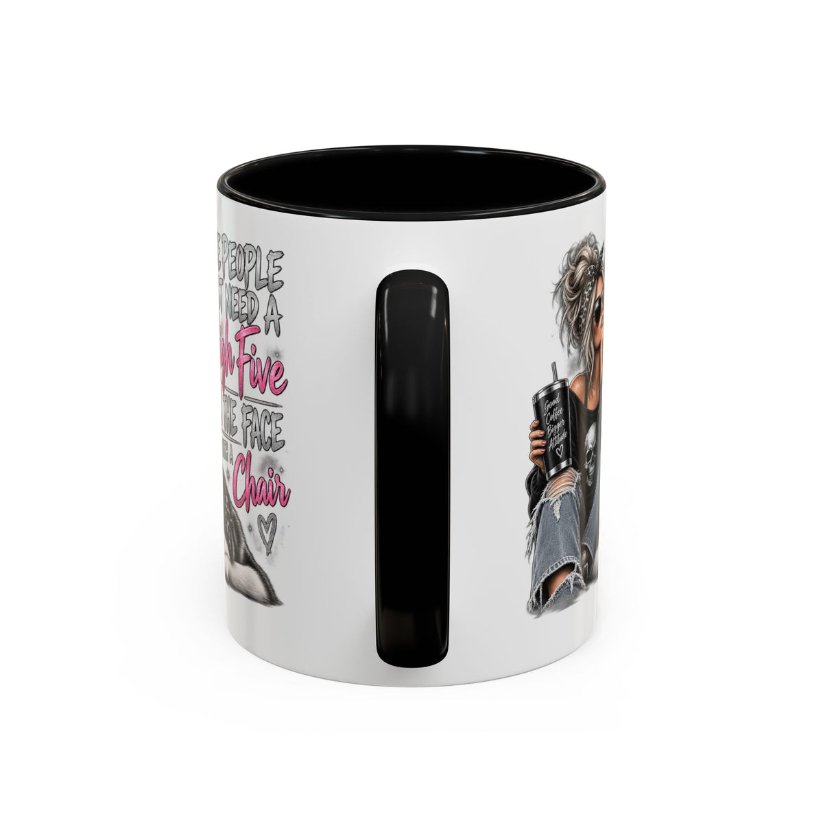 “Some People Just Need a High Five” Mug