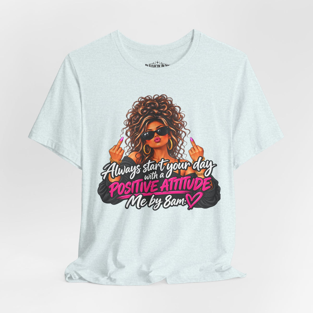 Positive Attitude Inspirational Women’s Graphic Tee
