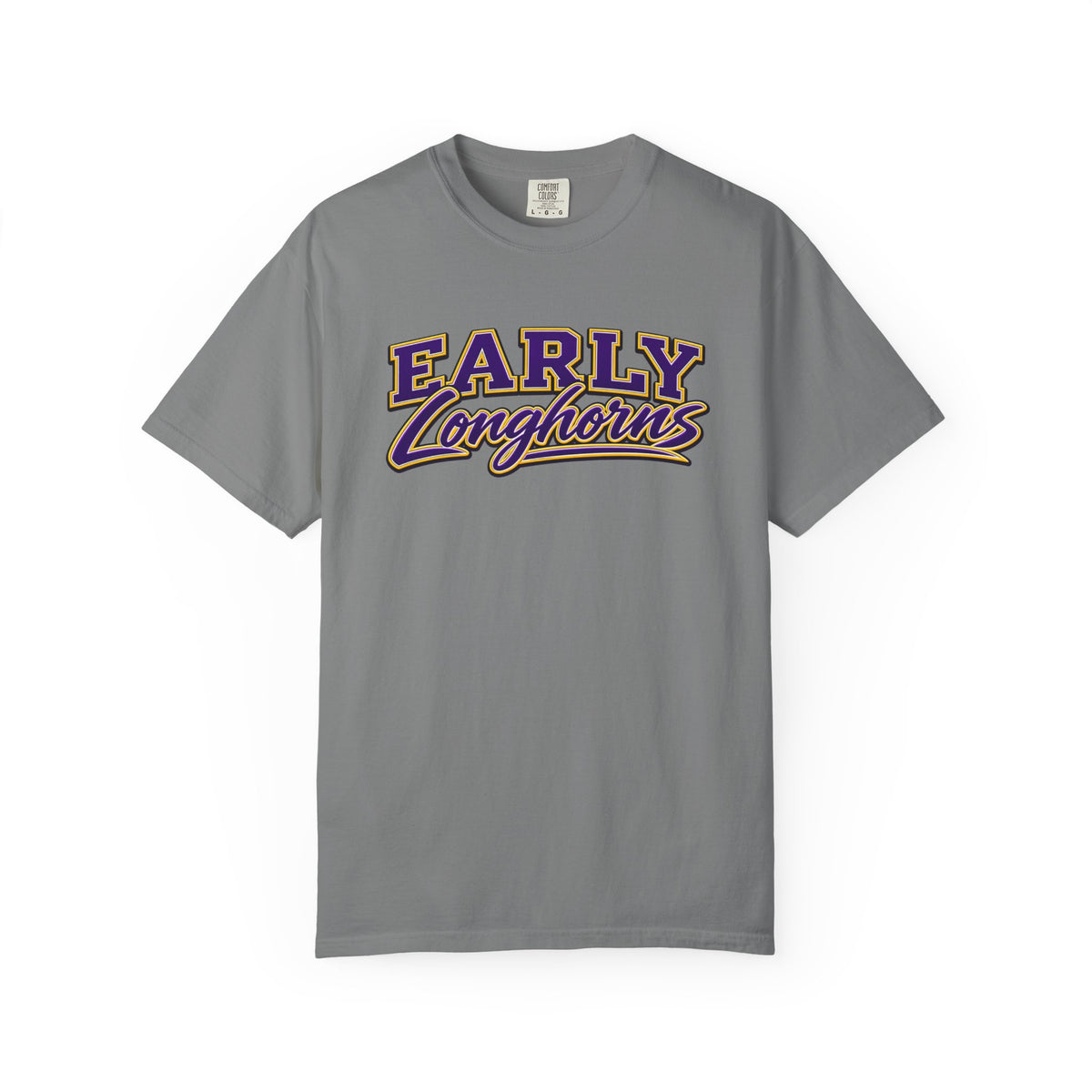 Early Longhorns T-Shirt — Family Football Back Design (EMAIL FOR A DESIGN THAT HAS YOUR NAME AND #)