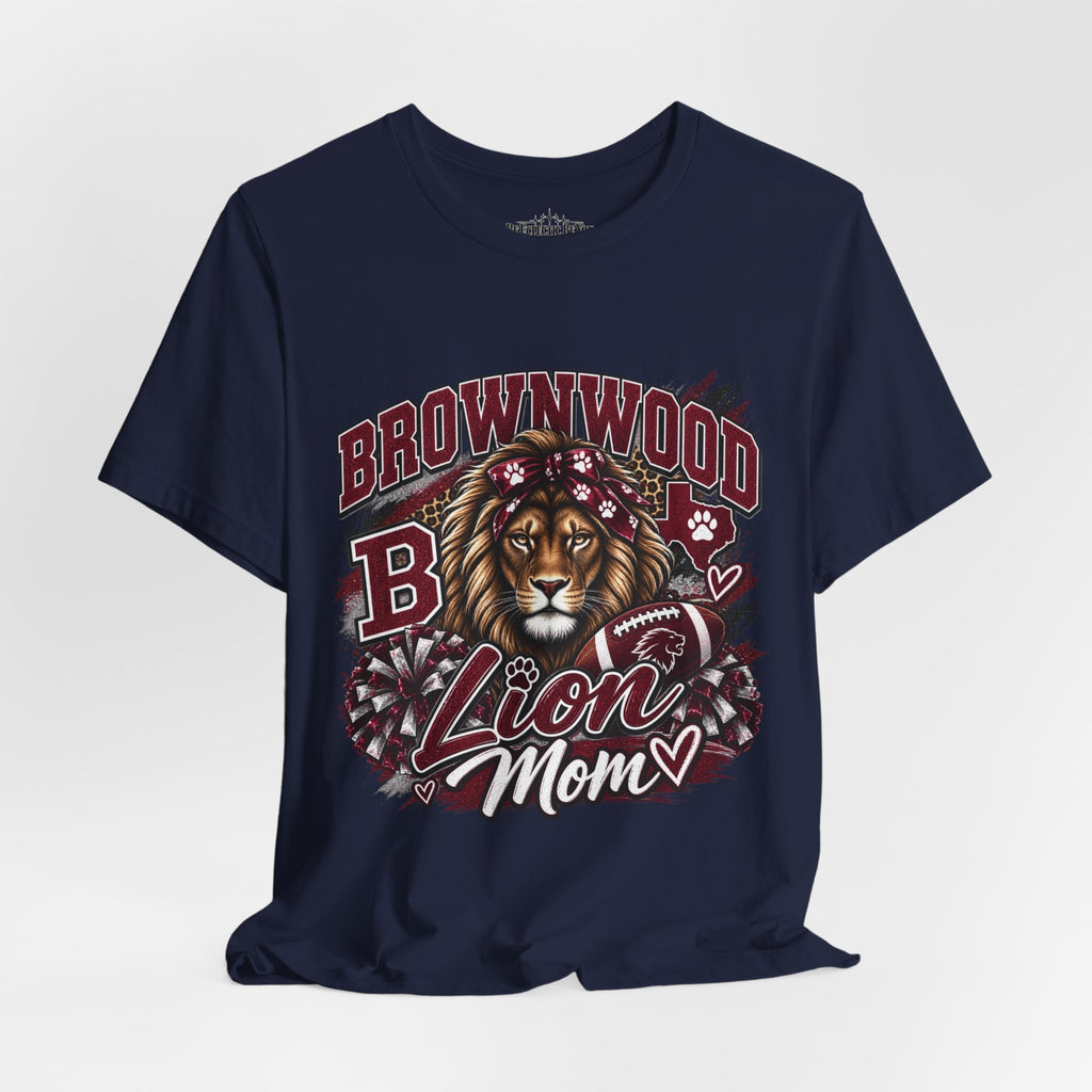 Brownwood B Lion Mom Graphic Tee
