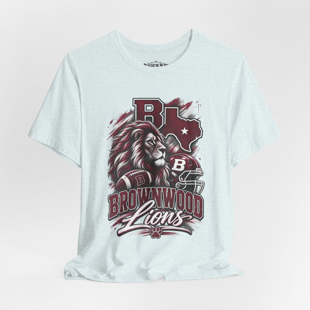 Brownwood Lions Mascot Graphic T-Shirt
