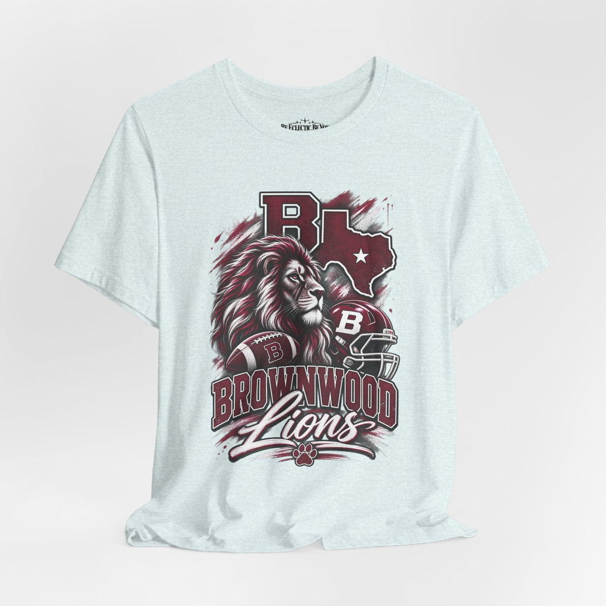 Brownwood Lions Mascot Graphic T-Shirt